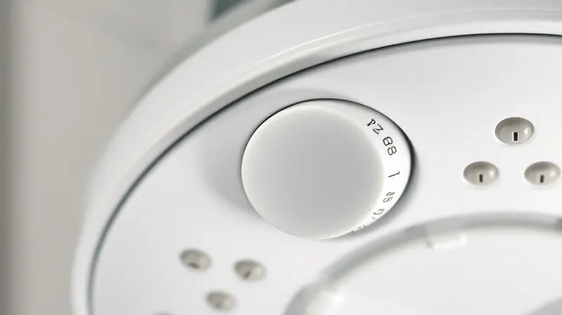 Detalhe do seletor de temperatura da Maxi Ducha Lorenzetti, mostrando as opções de aquecimento e o acabamento do produto.