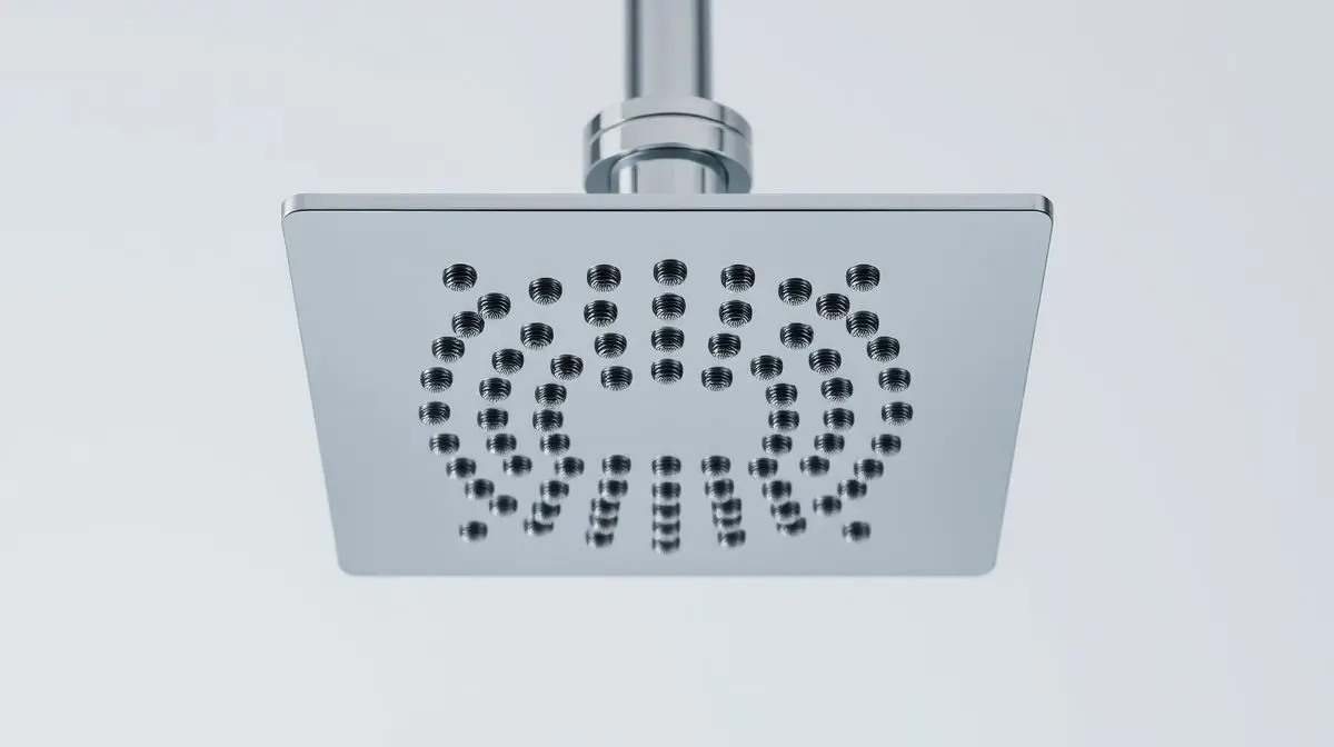 Análise completa da ducha Lorenzetti Acqua Star Ultra, destacando seu design quadrado e moderno em uma foto de estúdio com fundo limpo.